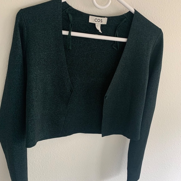 COS Jackets & Blazers - COS Matching Jacket to Knitted Bodycon Mini Dress Metallic